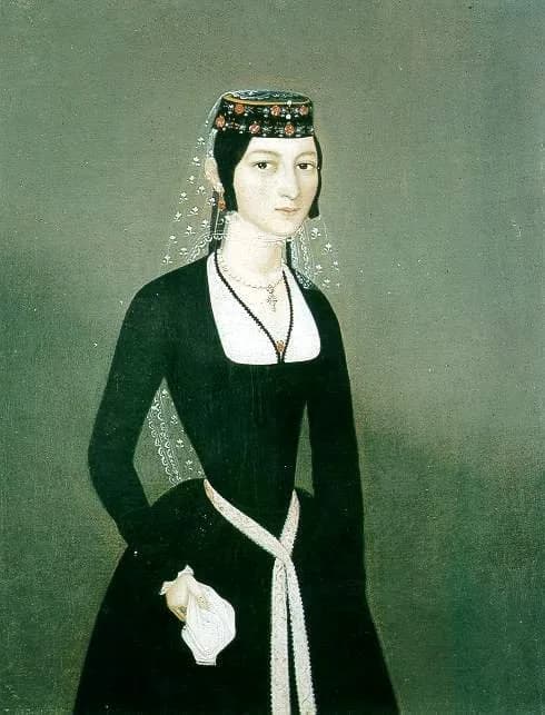 Hakob Hovnatanyan, Portrait of Natali Teumian, 1830s–1840s