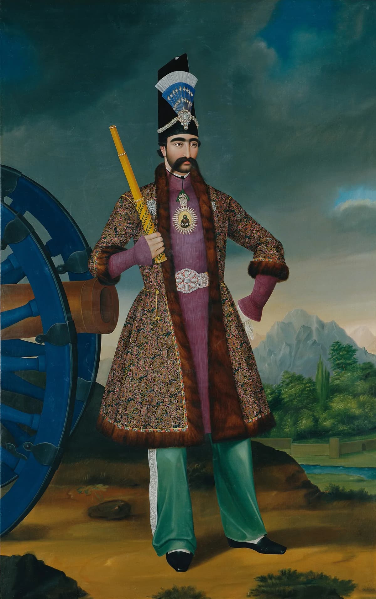 Hakob Hovnatanyan, Portrait of Naser al-Din Shah
