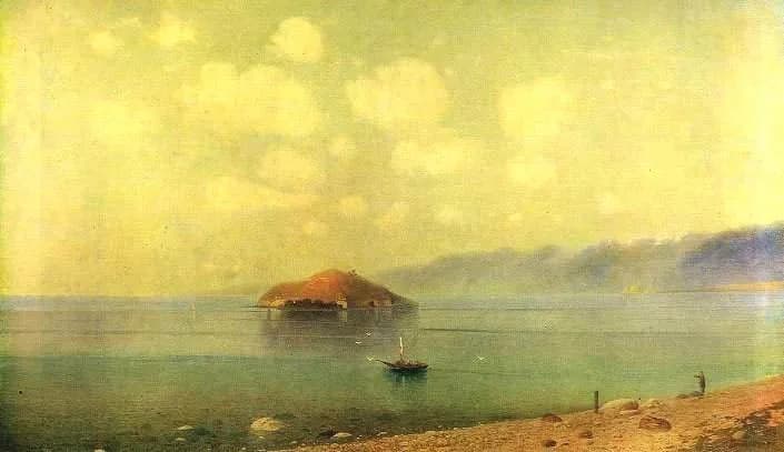 Gevorg Bashinjaghian, Lake Sevan at Sunrise