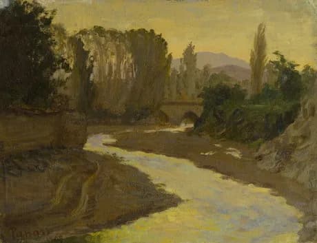 Panos Terlemezian, Environs of Tiflis, 1909