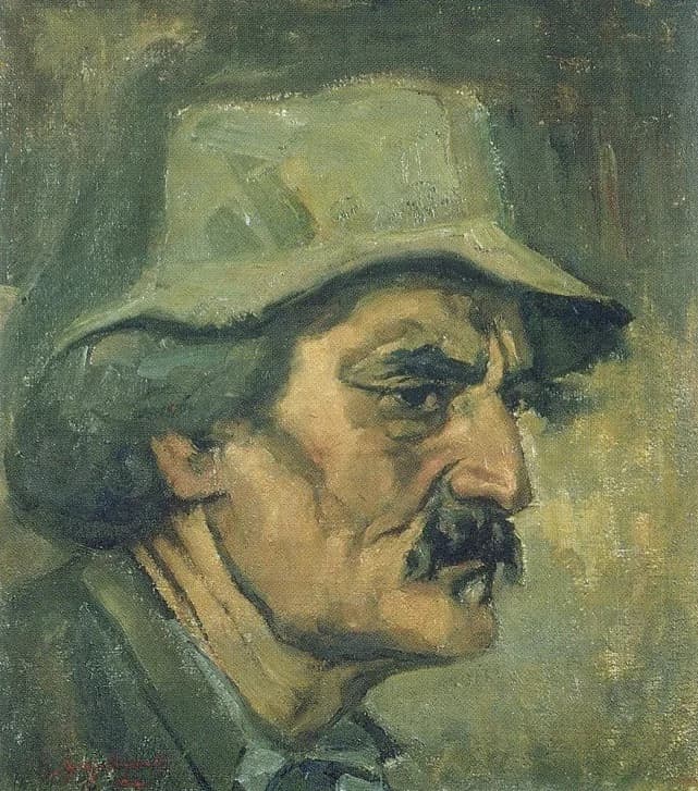 Stepan Aghajanyan, Self-Portrait, 1926