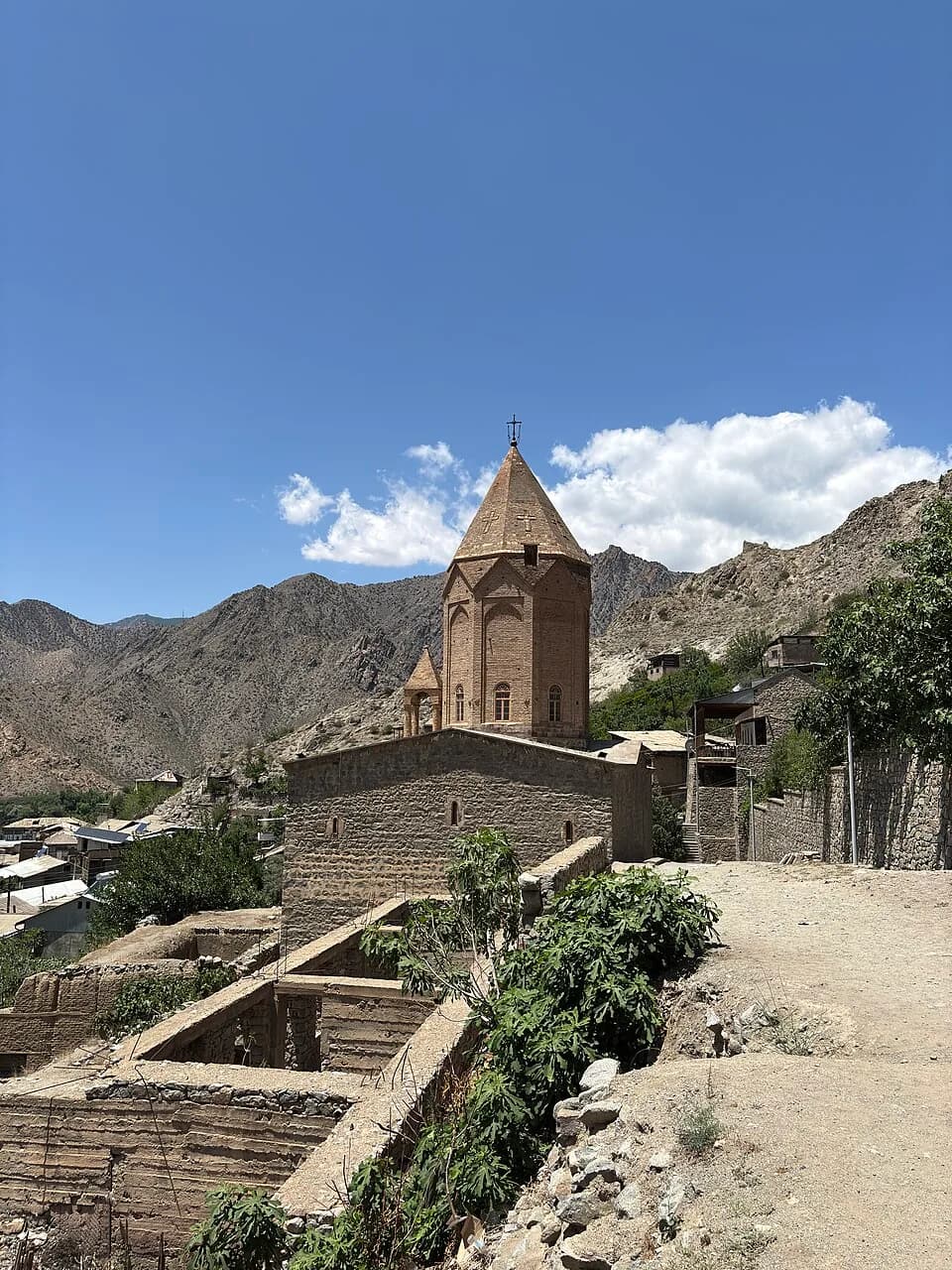 Meghri Holy Mother of God — Well-read MountainMan, CC BY-SA 4.0. https://commons.wikimedia.org/wiki/File:-Holy_Mother_of_God_Church,_Meghri_(Mets_Tagh)_2025_1.jpg