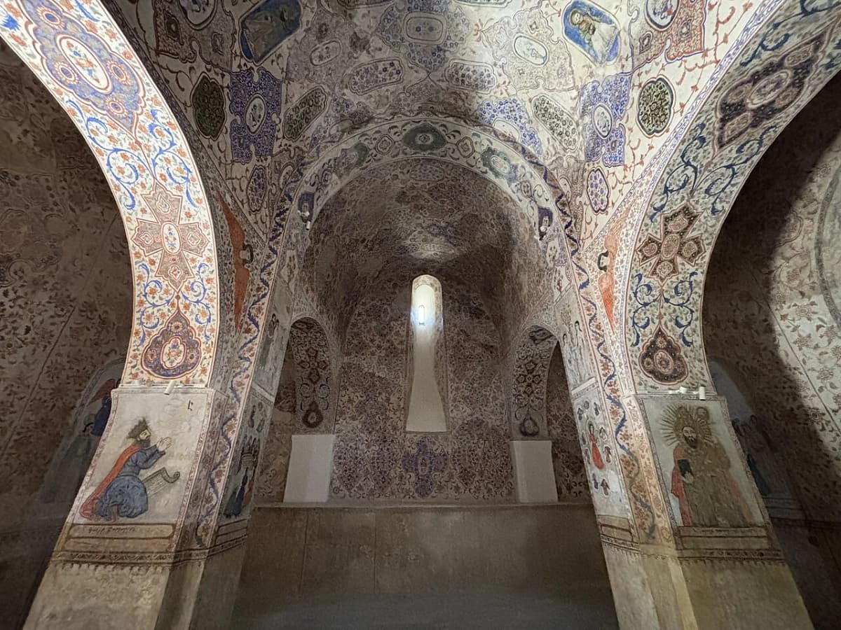 Meghri Saint John the Baptist (Saint Sarkis) — Well-read MountainMan, CC BY-SA 4.0. https://commons.wikimedia.org/wiki/File:2025_3_%D0%A6%D0%B5%D1%80%D0%BA%D0%BE%D0%B2%D1%8C_%D0%A1%D0%B2._%D0%A1%D0%B0%D1%80%D0%BA%D0%B8%D1%81%D0%B0,_%D0%9C%D0%B5%D0%B3%D1%80%D0%B8.jpg