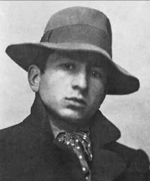 Historical portrait: Yeghishe Charents. Unknown photographer, 1921 · Public domain · Wikimedia Commons: Charents.jpg